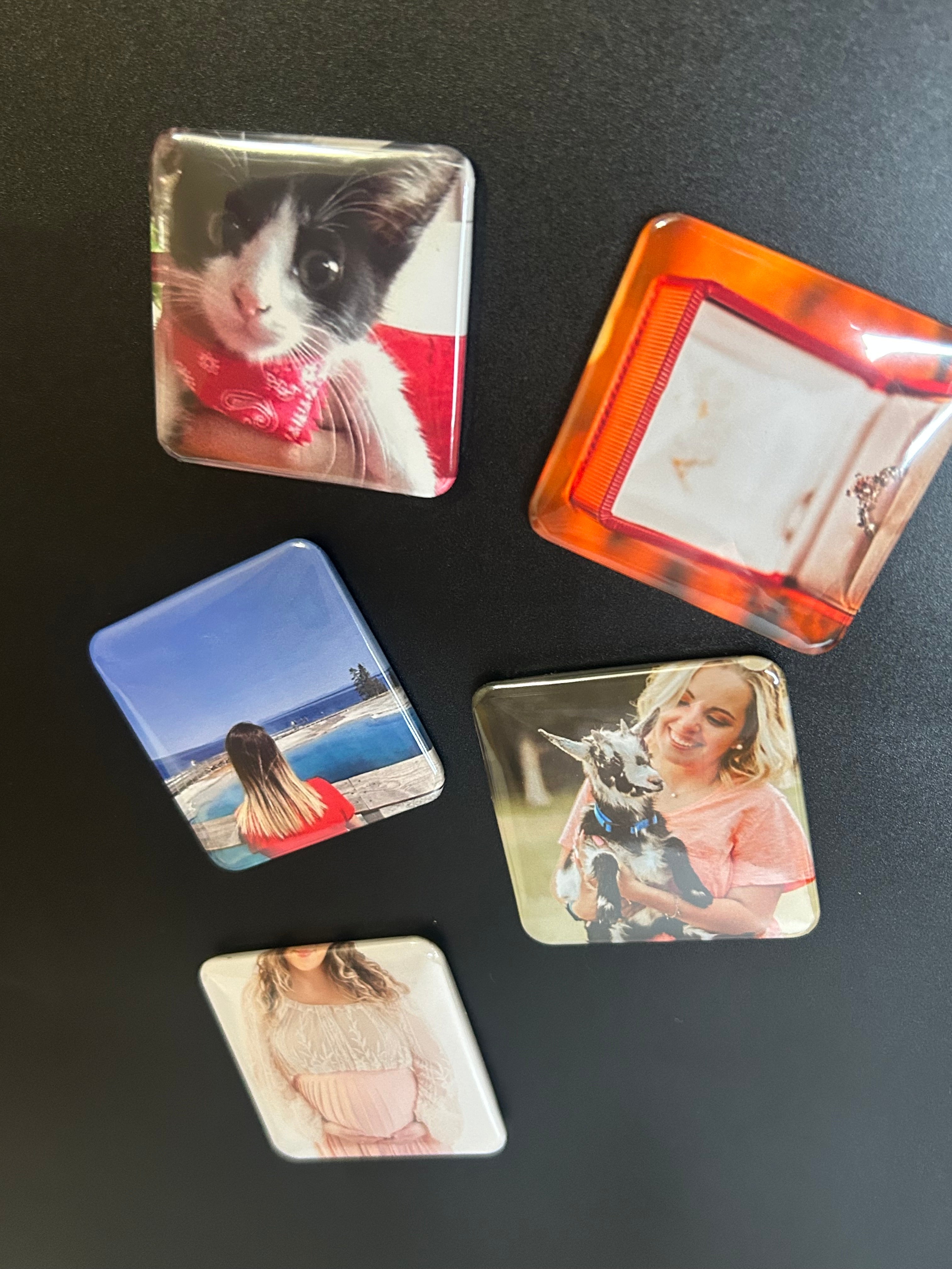 Personalized Photo Magnet Sets