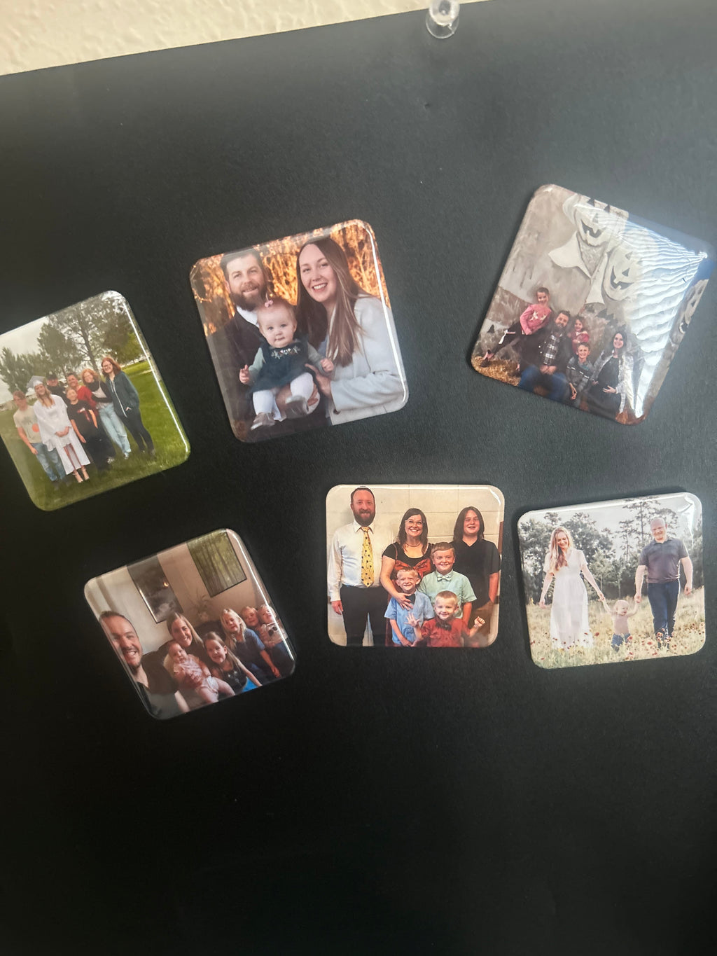 Personalized Photo Magnet Sets