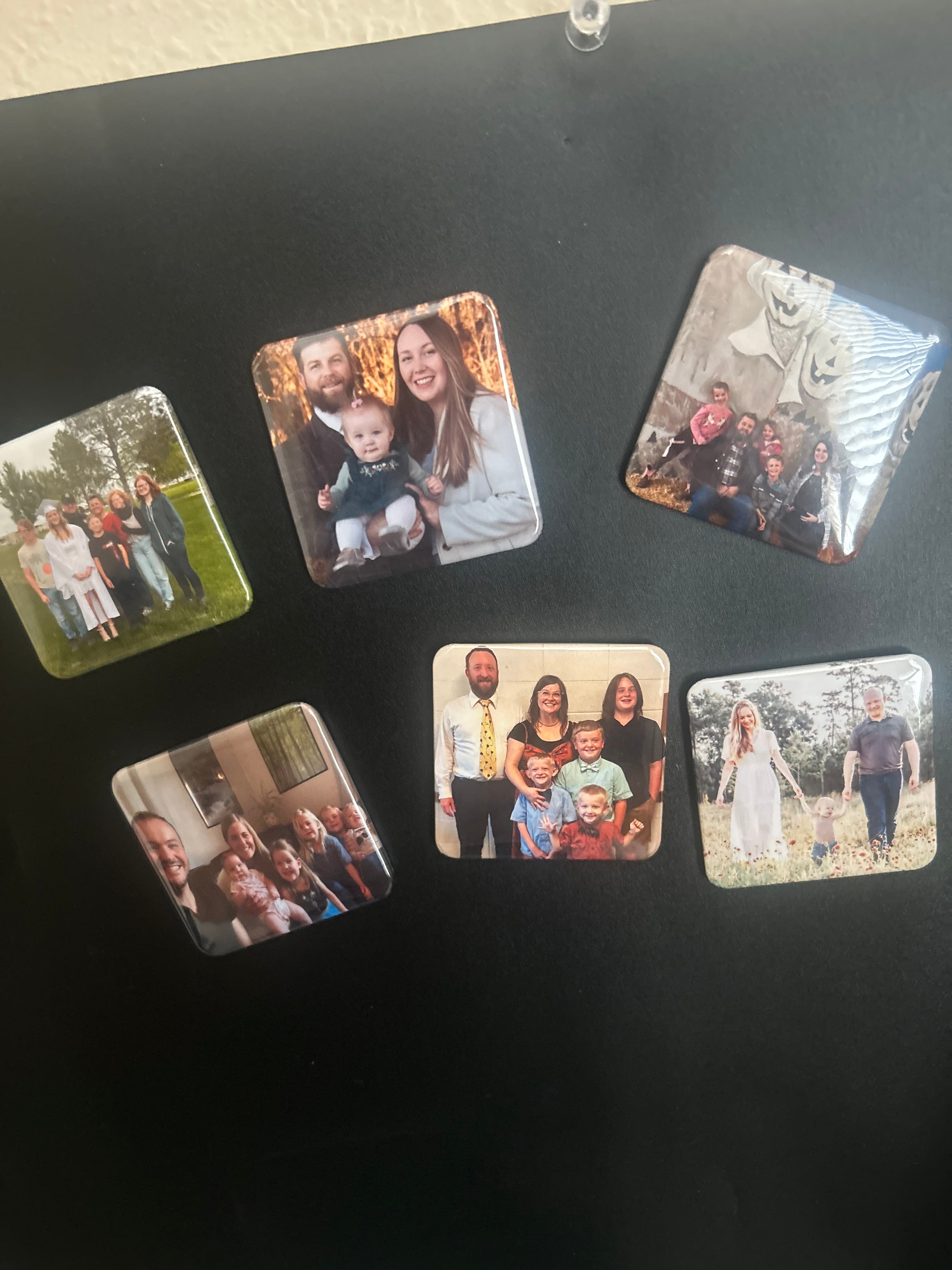 Personalized Photo Magnet Sets