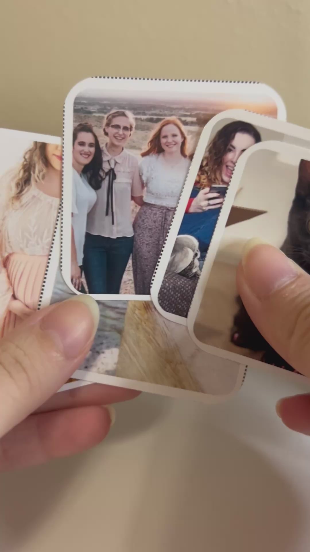 Personalized Photo Magnet Sets
